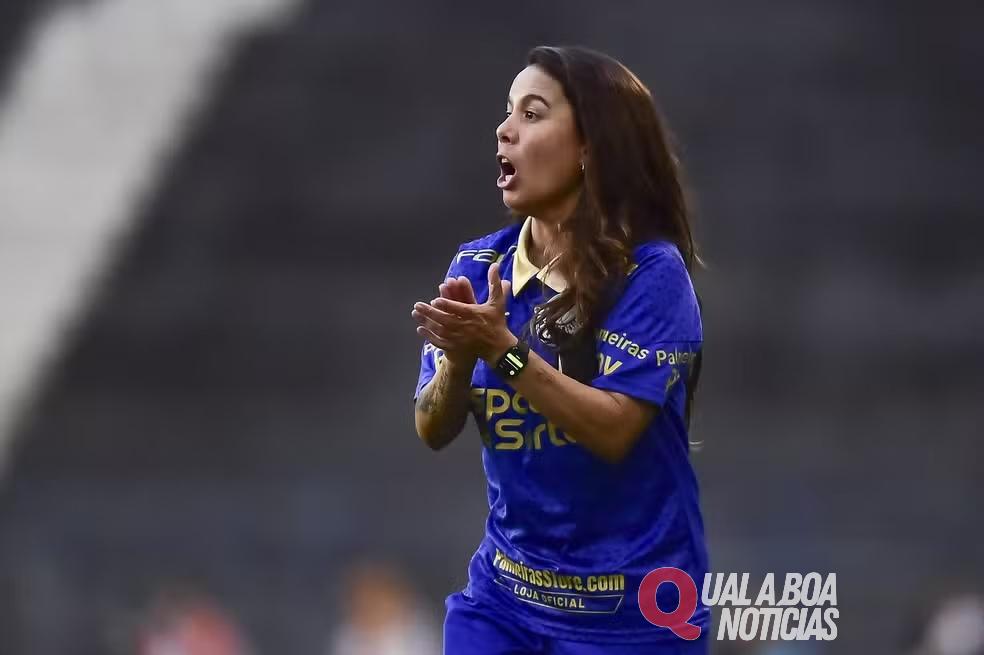 Camilla Orlando é a primeira técnica mulher a vencer o Dérbi entre Palmeiras x Corinthians