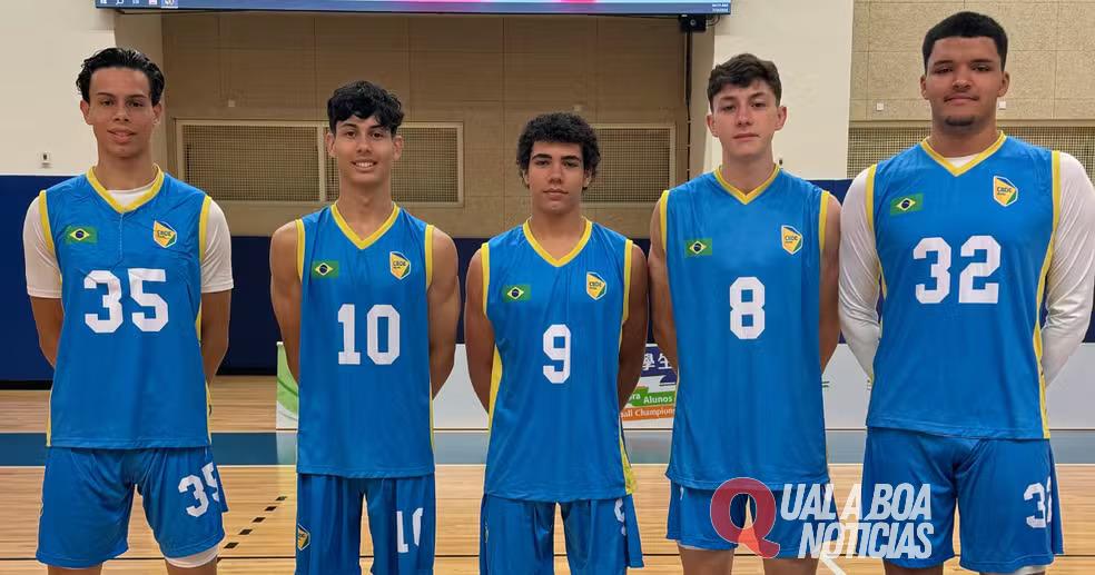 Com atletas da base do Mogi, basquete masculino do Brasil fecha Jogos Mundiais Escolares em oitavo