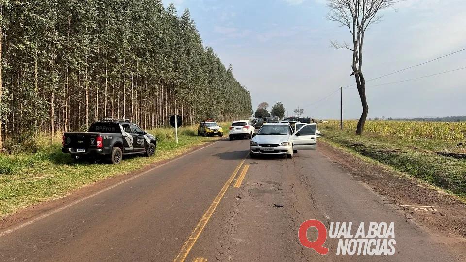 Corpo é encontrado em plantação após confronto na PR-496, em Terra Roxa