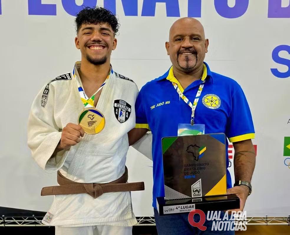 Delegação de MS fica na 4ª colocação do Campeonato Brasileiro de Judô Sub-18