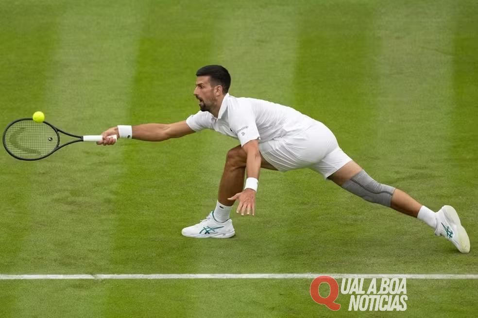 Djokovic vence primeira disputa em Wimbledon