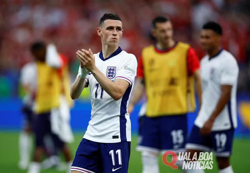 Foden revela frustração sobre desempenho na Inglaterra e protege Southgate