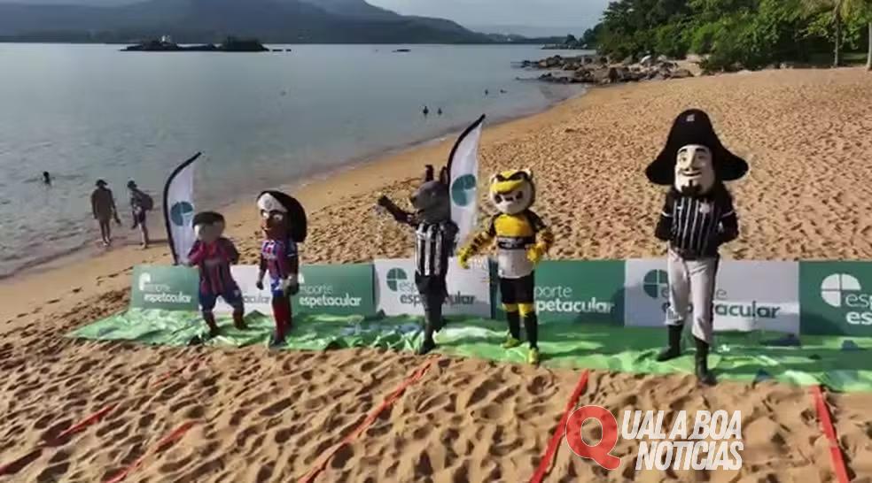 Futebol Fantasia: mascotes de Bahia, Botafogo, Criciúma e Corinthians disputam final no domingo