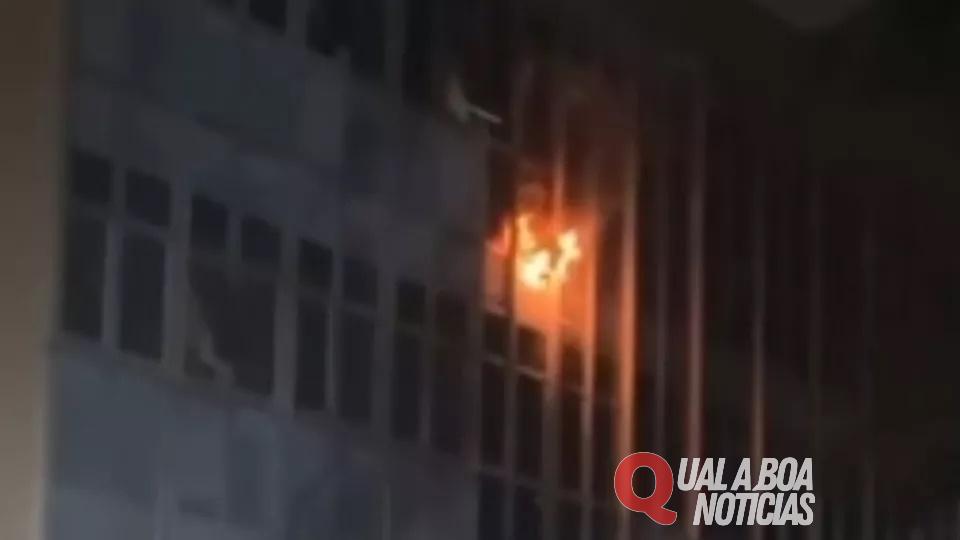 Incêndio de pequenas proporções atingi prédio da Prefeitura Municipal de Marechal Cândido Rondon