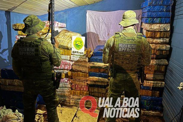 Jovem é preso com mais de 1,5 tonelada de maconha em Toledo