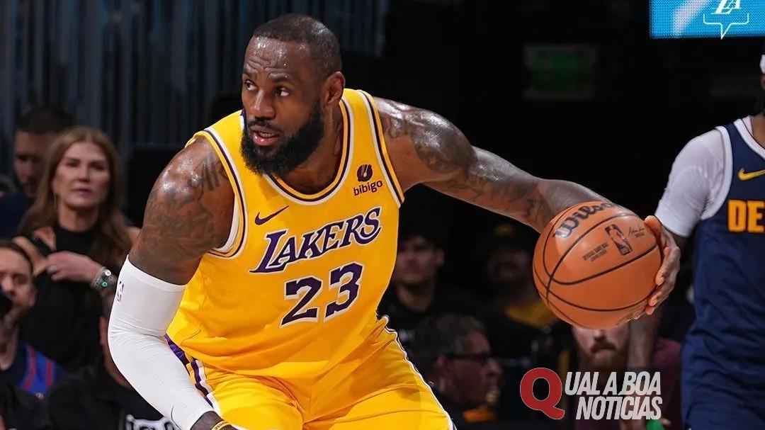 NBA: LeBron James renova com Lakers por mais dois anos, diz site