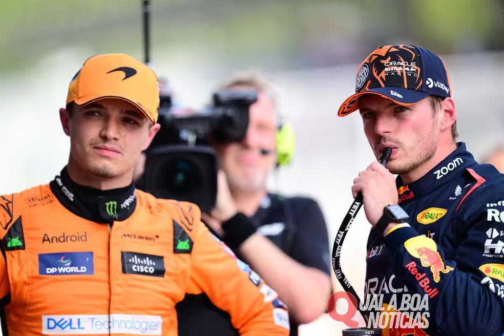 Norris dispensa desculpas de Verstappen: 