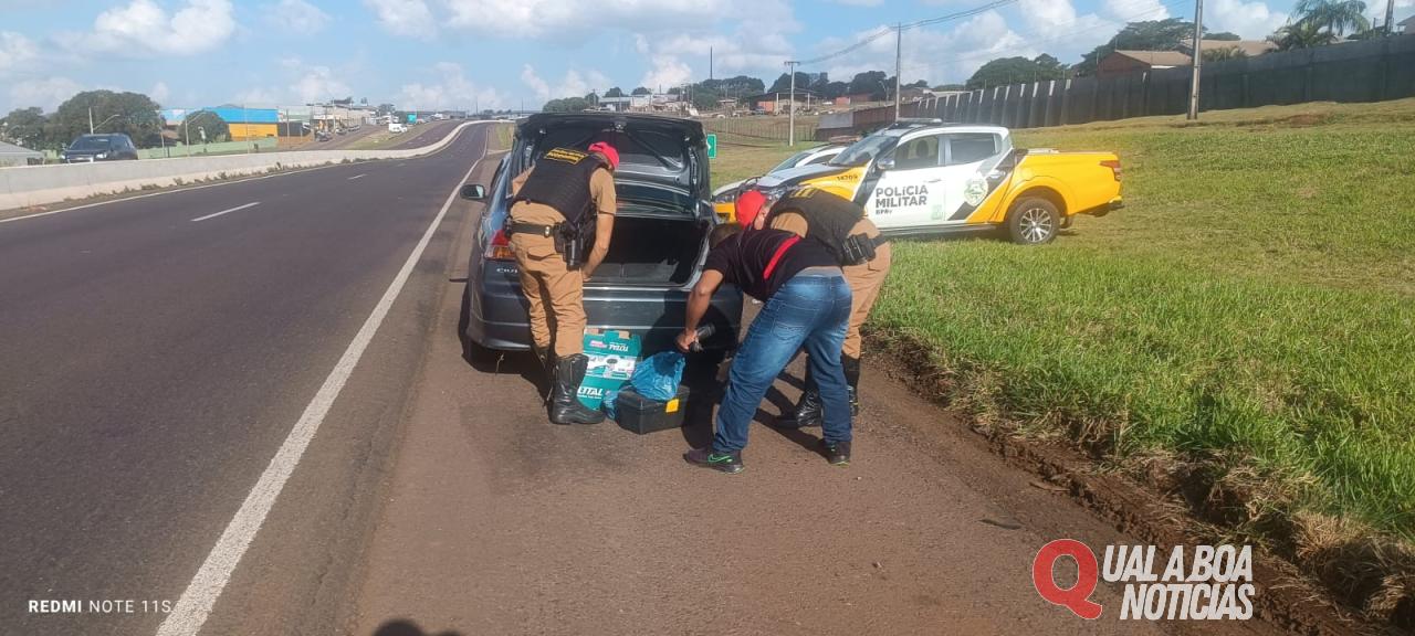 Operação de fiscalização na PRc-467 resulta em 27 autos de infração