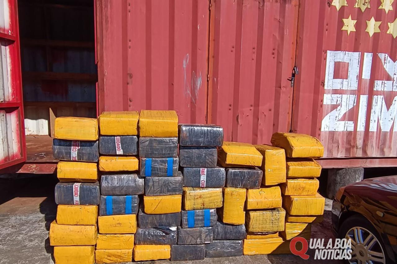 PCPR apreende 3,1 toneladas de maconha escondidas em caminhão em Medianeira