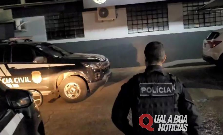 PCPR prende cinco pessoas em operação contra o tráfico de drogas em Toledo