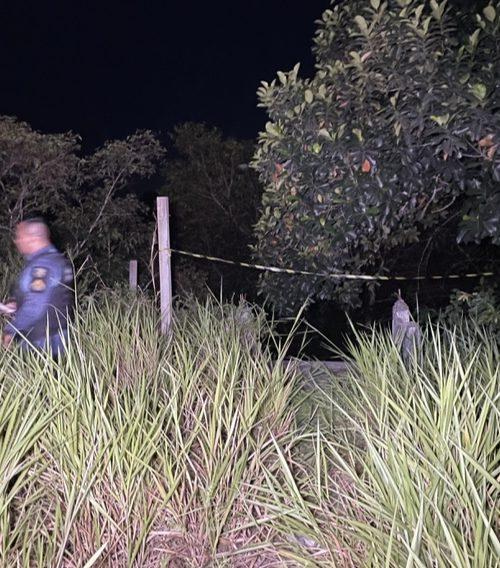 Pernas humanas são encontradas em saco plástico em área de vegetação