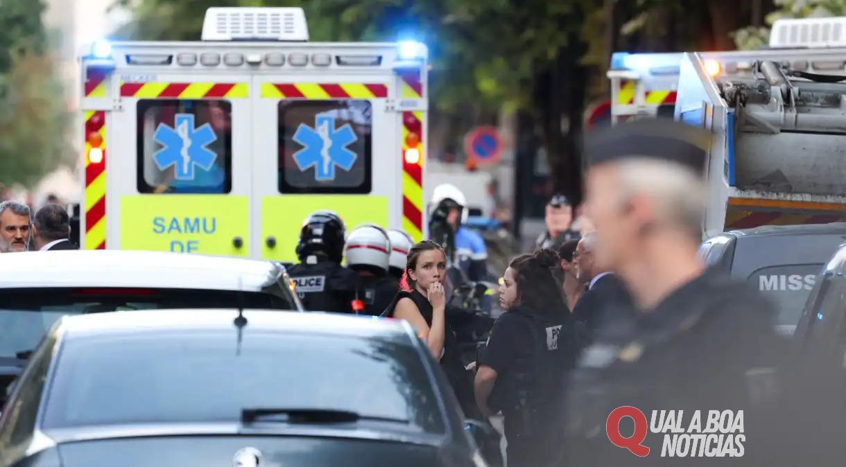 Policial fica gravemente ferido em ataque com faca no centro de Paris