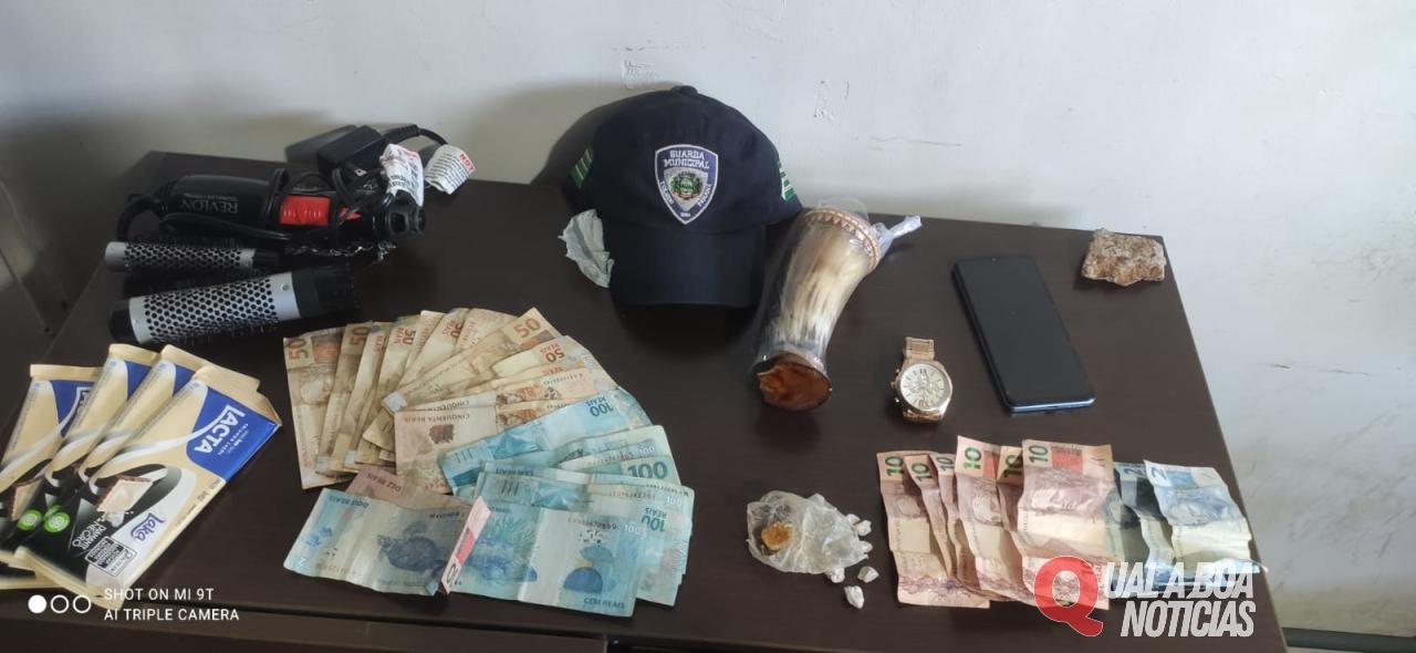 Prisão realizada por trafico de drogas