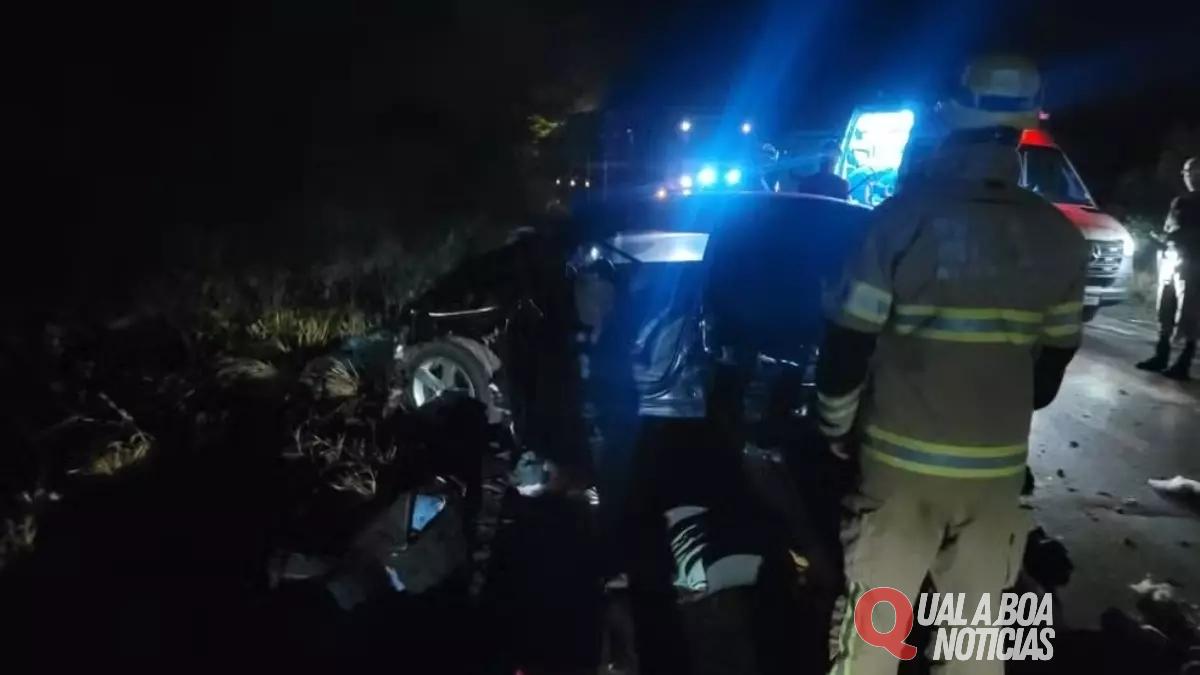 Quatro pessoas da mesma família morrem em grave acidente durante viagem