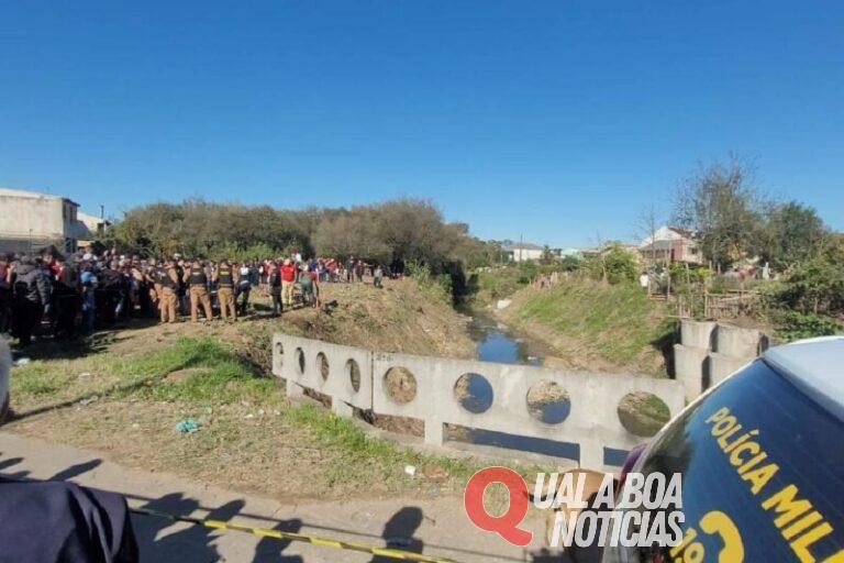 Corpo é encontrado dentro de rio e gera mistério no PR