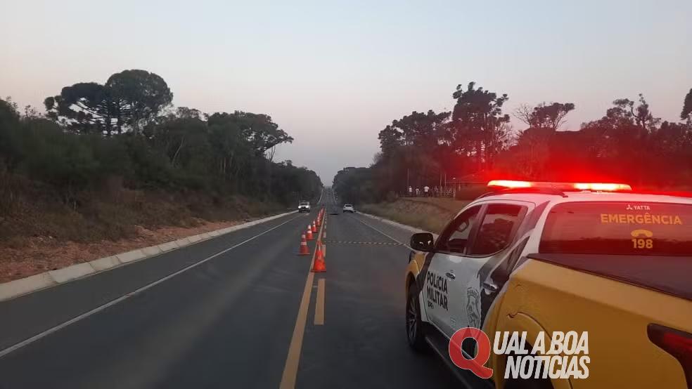 Criança de 5 anos morre atropelada em rodovia do Paraná na frente da mãe