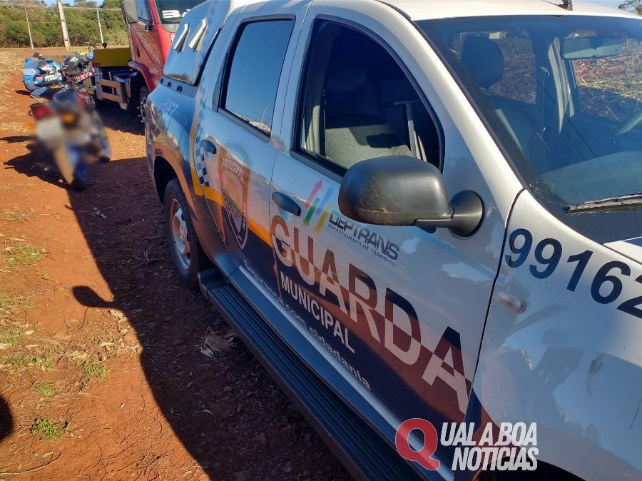 Guarda Municipal recuperada CBX furtada no ultimo domingo em Toledo