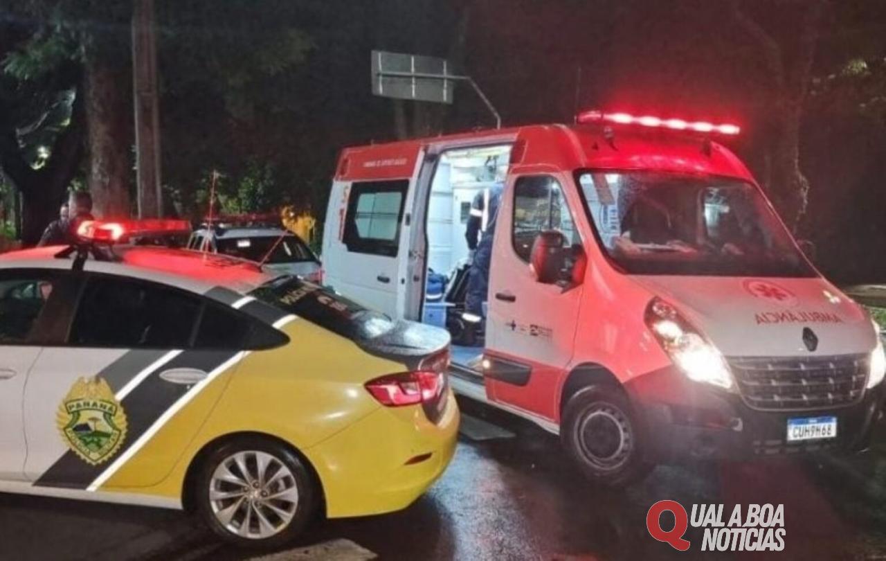 Homem é esfaqueado em briga de bar em distrito de Santa Helena