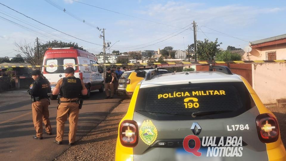 Homem morre em confronto com a PM após agredir a esposa com facão no PR