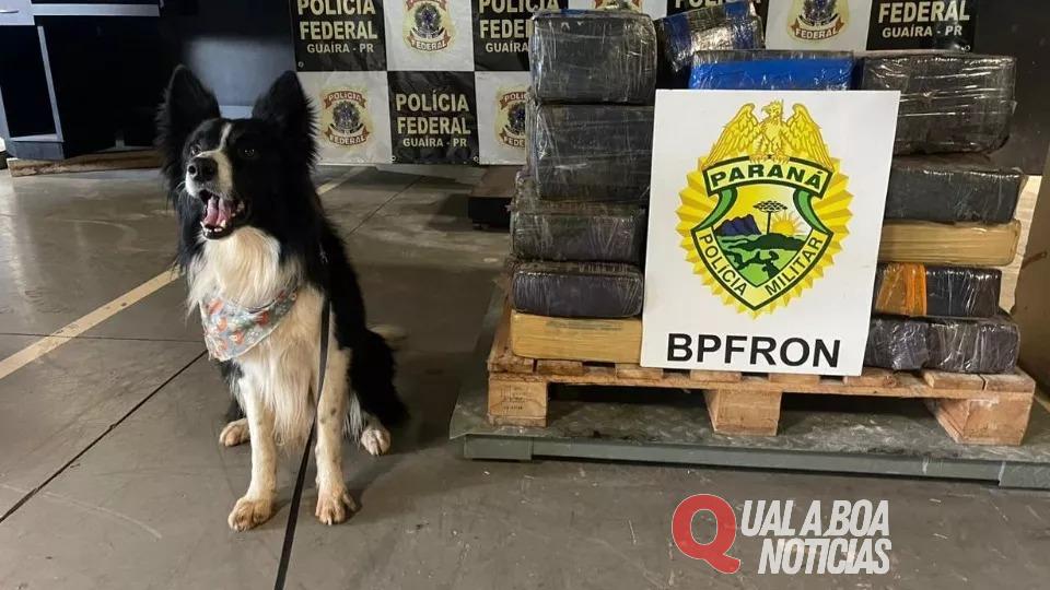 Jovem é preso em Marechal Rondon com carro abarrotado de droga