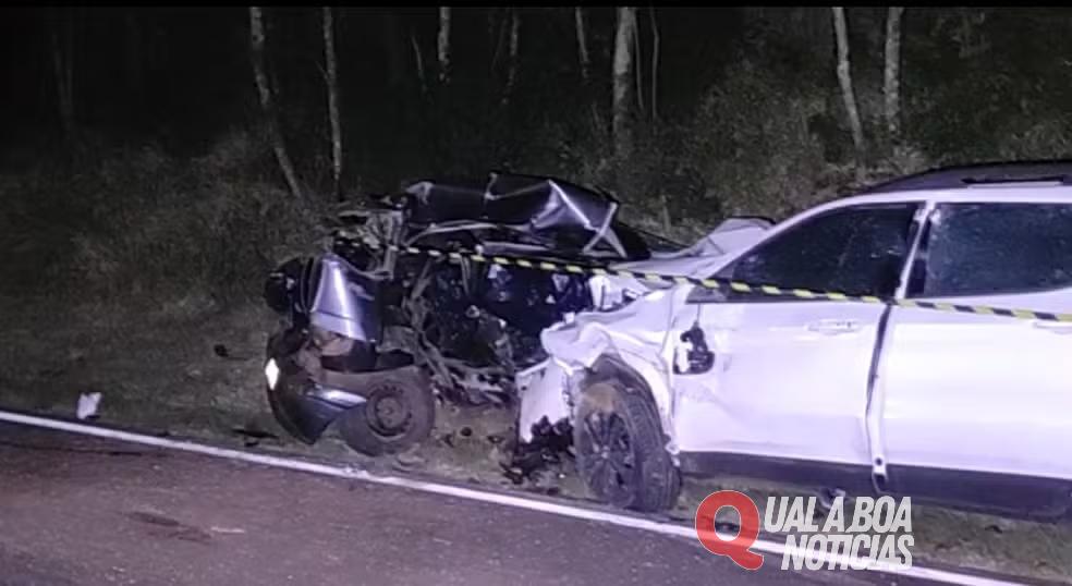 Mãe e bebê de pouco mais de um 1 ano morrem em grave acidente no sudoeste do Paraná