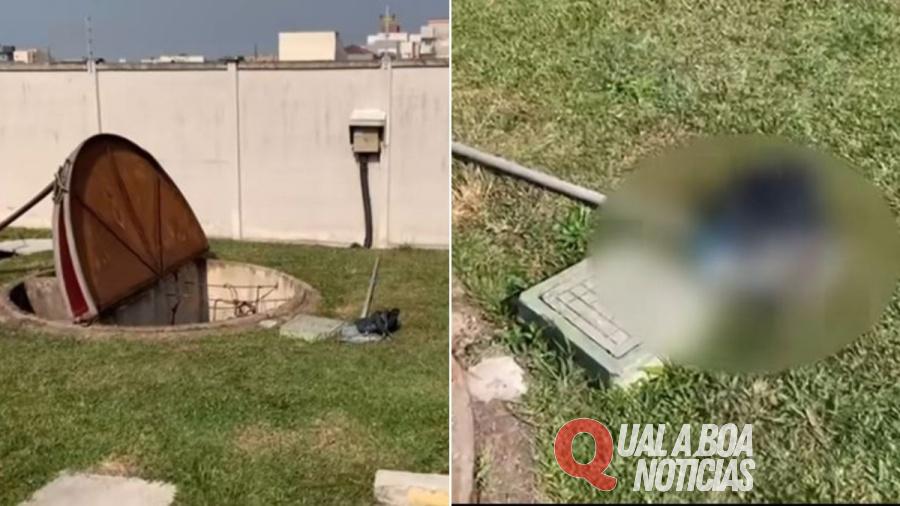 No Paraná: Feto é encontrado em caixa de gordura de condomínio residencial