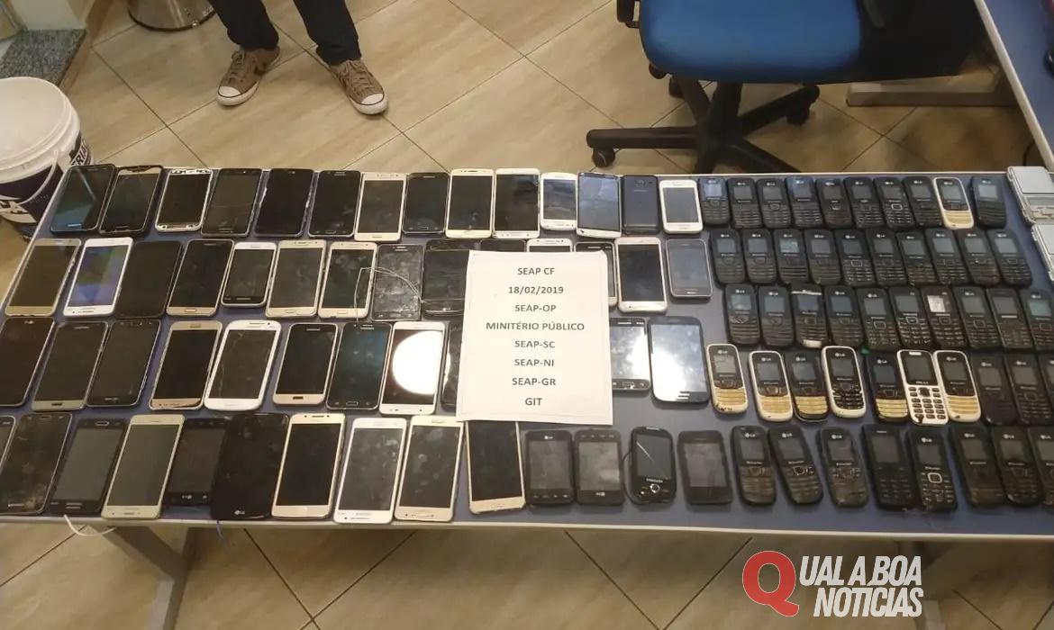 Operação Mute: 982 aparelhos celulares, são aprendidos em presídios no Brasil