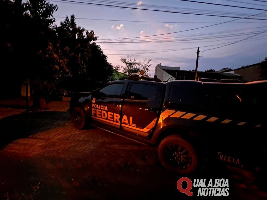 PF realiza operação na manhã de hoje em Foz do Iguaçu
