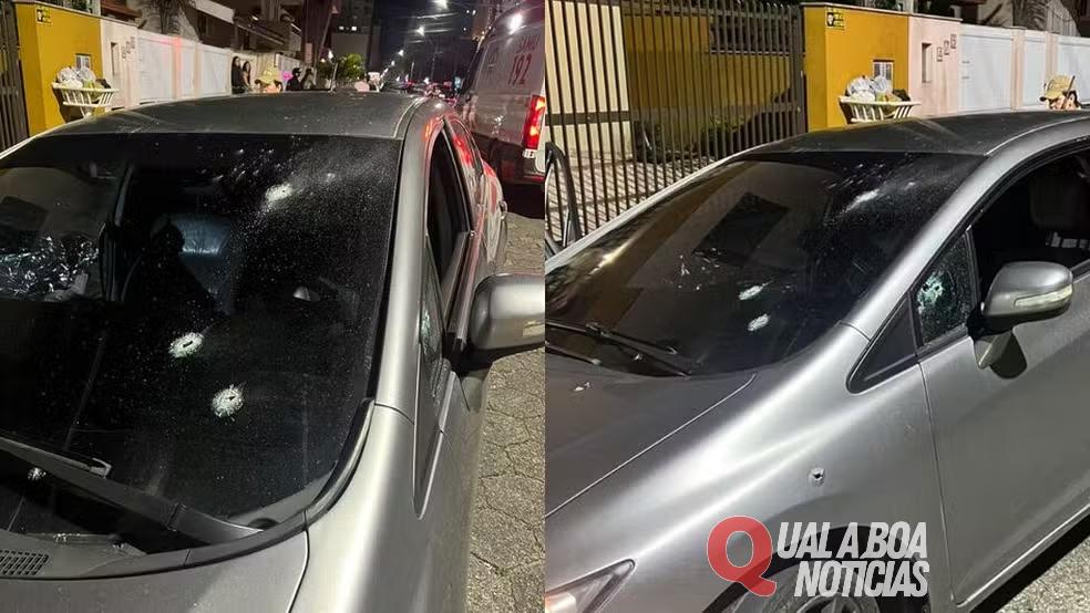 Ataque a tiros mata três dentro de carro e deixa outro ferido em Itapema; polícia investiga
