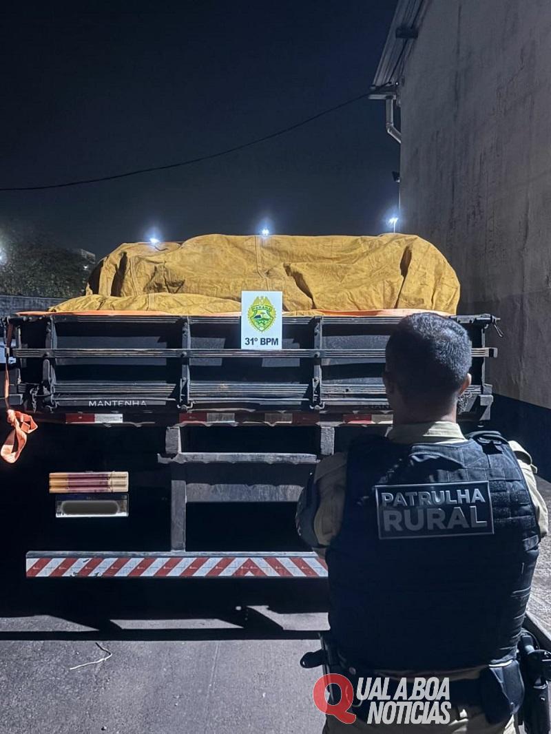 Carga de azeite de oliva e vinhos é apreendida na região oeste durante a madrugada de hoje
