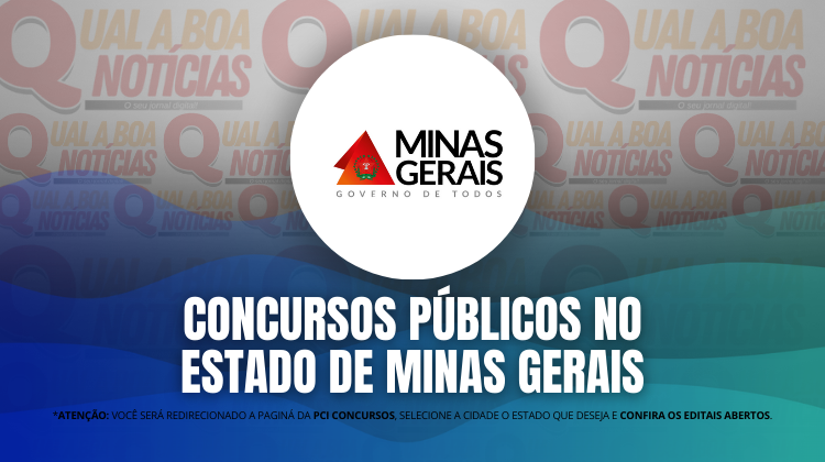 CONCURSO PÚLICOS MINAS GERAIS