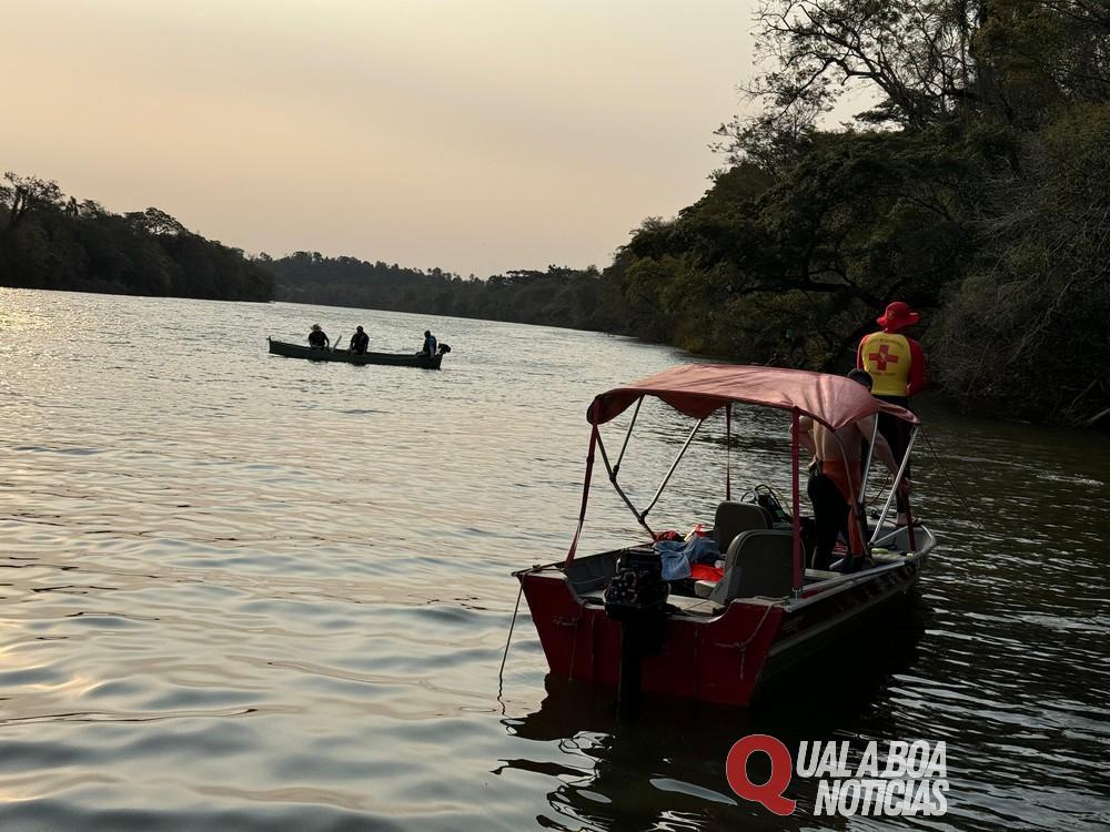 Corpos de pai e filho são encontrados pelos Bombeiros em rio do Paraná
