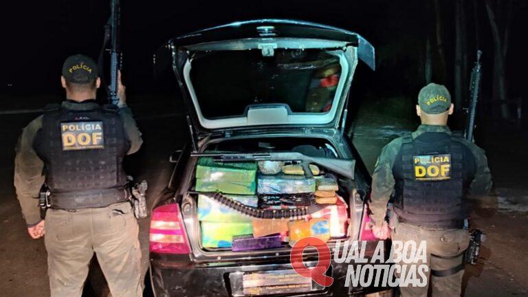 Denarc prende homem com carga ilícita de quase R$ 1 milhão em ação conjunta