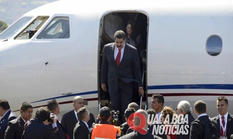 EUA apreendem avião de Nicolás Maduro na República Dominicana