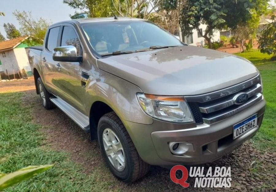 Homens armados assaltam mulher e roubam Ranger em distrito de Santa Helena