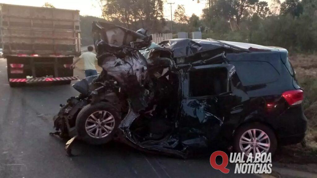 Motorista de 45 anos morre na PR 364 em grave acidente