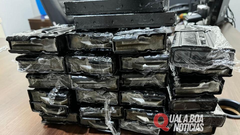Mulher é presa com carregadores de fuzil em Londrina