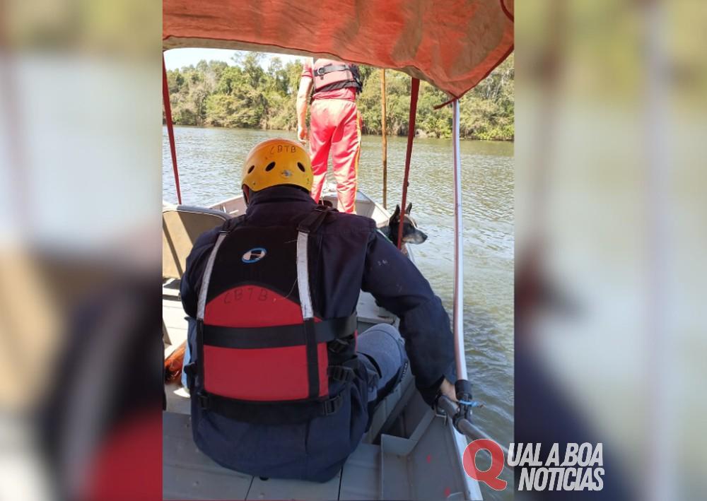 Pai e filho desaparecem após bote afundar no Rio Tibagi, no Paraná
