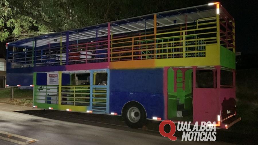 Sem dancinha! Carreta “Furacão” é apreendida pela Polícia Militar em Cascavel