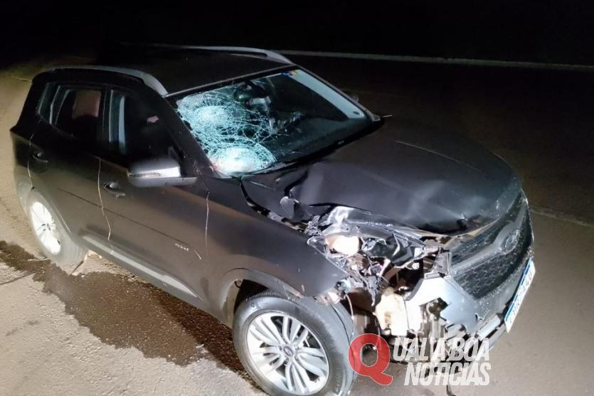 Acidente é registrado na BR-487; Homem morre após ser atropelado