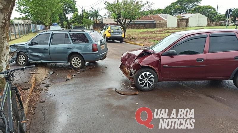 Acidente envolvendo veículo de Marechal Rondon é registrado em Toledo; Dois ficam feridos