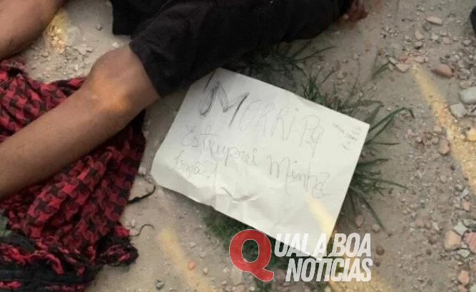 Criminosos matam flamenguista e revelam motivação do crime em bilhete; “Morri porque estuprei minha irmã”