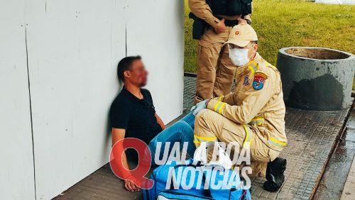 Homens são esfaqueados durante briga na Avenida Brasil, em Cascavel