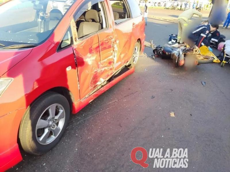 Marechal Rondon: SAMU e SIATE atendem vítima de grave acidente