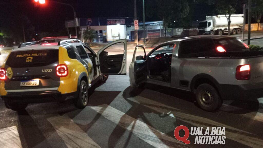 Policia Militar em Palotina recupera Saveiro furtada em Toledo