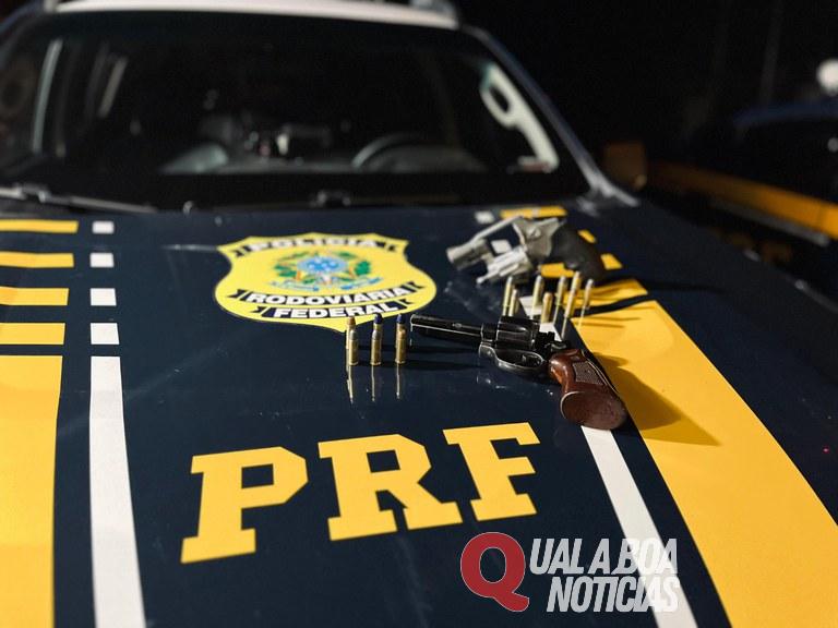 PRF prende 4 homens com armas de fogo em Guarapuava