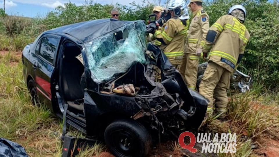 Três morrem e um fica ferido em acidente na BR-487, no Paraná