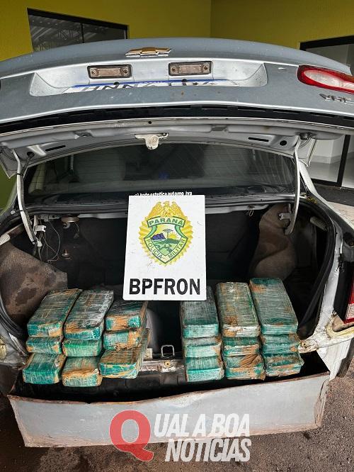 Veículo carregado com crack sai de Terra Roxa e é detido na rodovia PR 323, diz polícia