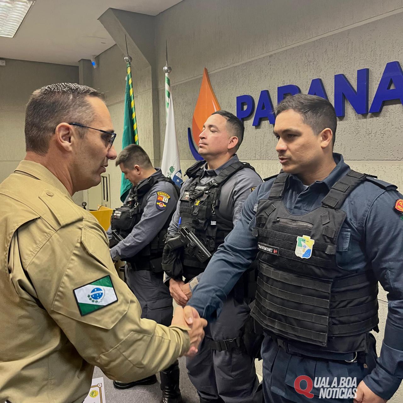 Policiais Militares da BPRv concluem 'Curso de Policiamento de Trânsito Rodoviário em Solenidade' em Cascavel