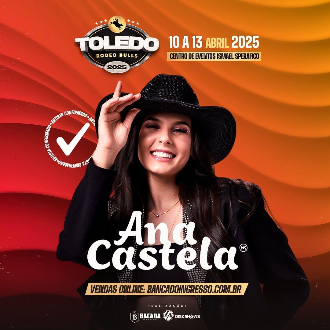 A boiadeira está confirmada para o 'Toledo Rodeo Bulls 2025'; a segunda edição promete